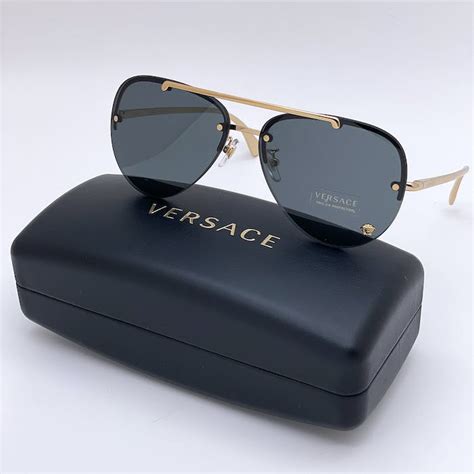 Versace VE2231 Aviator Sunglasses .